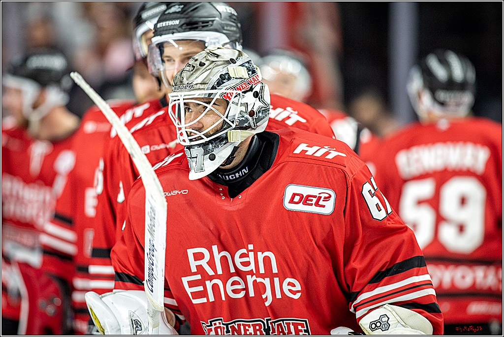 DEL; Koelner Haie - Duesseldorfer eG;; Koeln, 20.10.2019